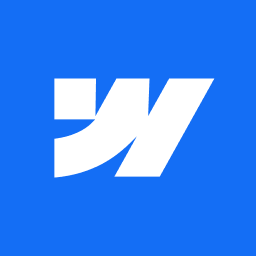 Webflow logo — Design Tools