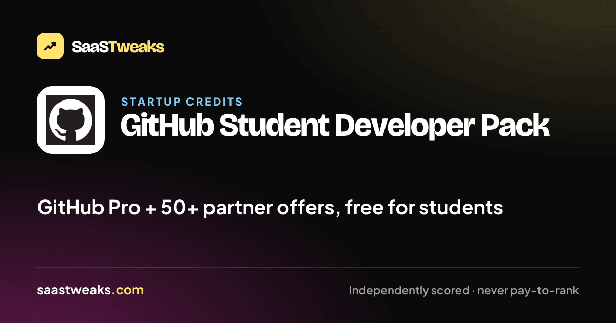 GitHub Student Pack 2026: 50+ Free Dev Offers